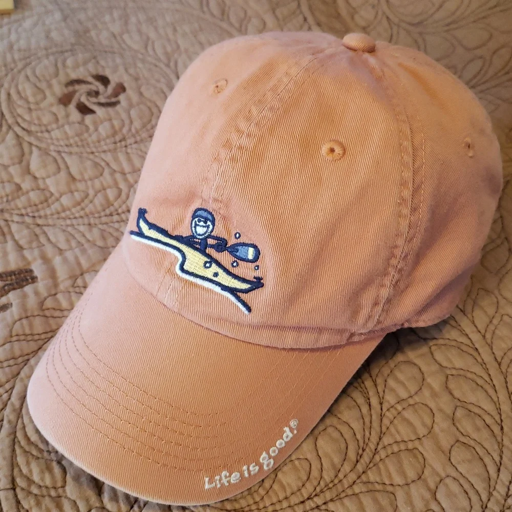 Life Is Good Kayaking Cap